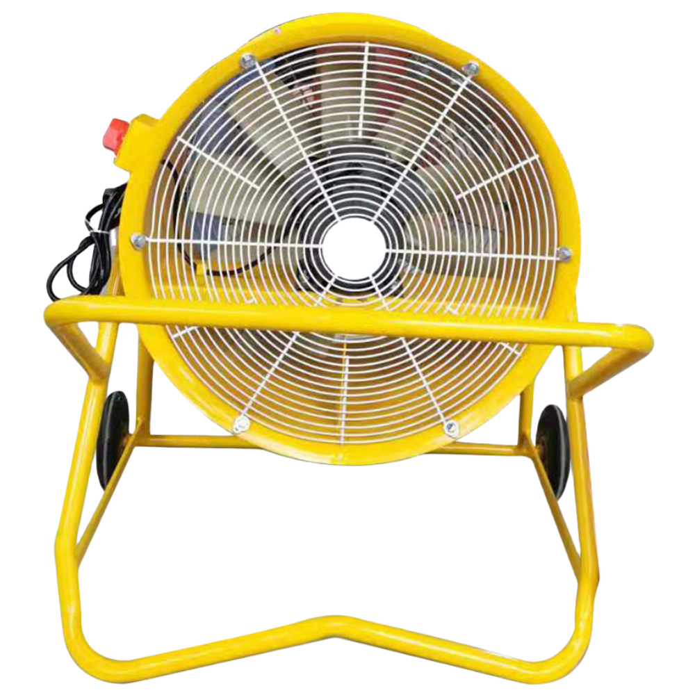 High Velocity Movable Ventilation Portable Air Circulator Drum Fan Portable Ventilating Axial Flow Air Blower Fan