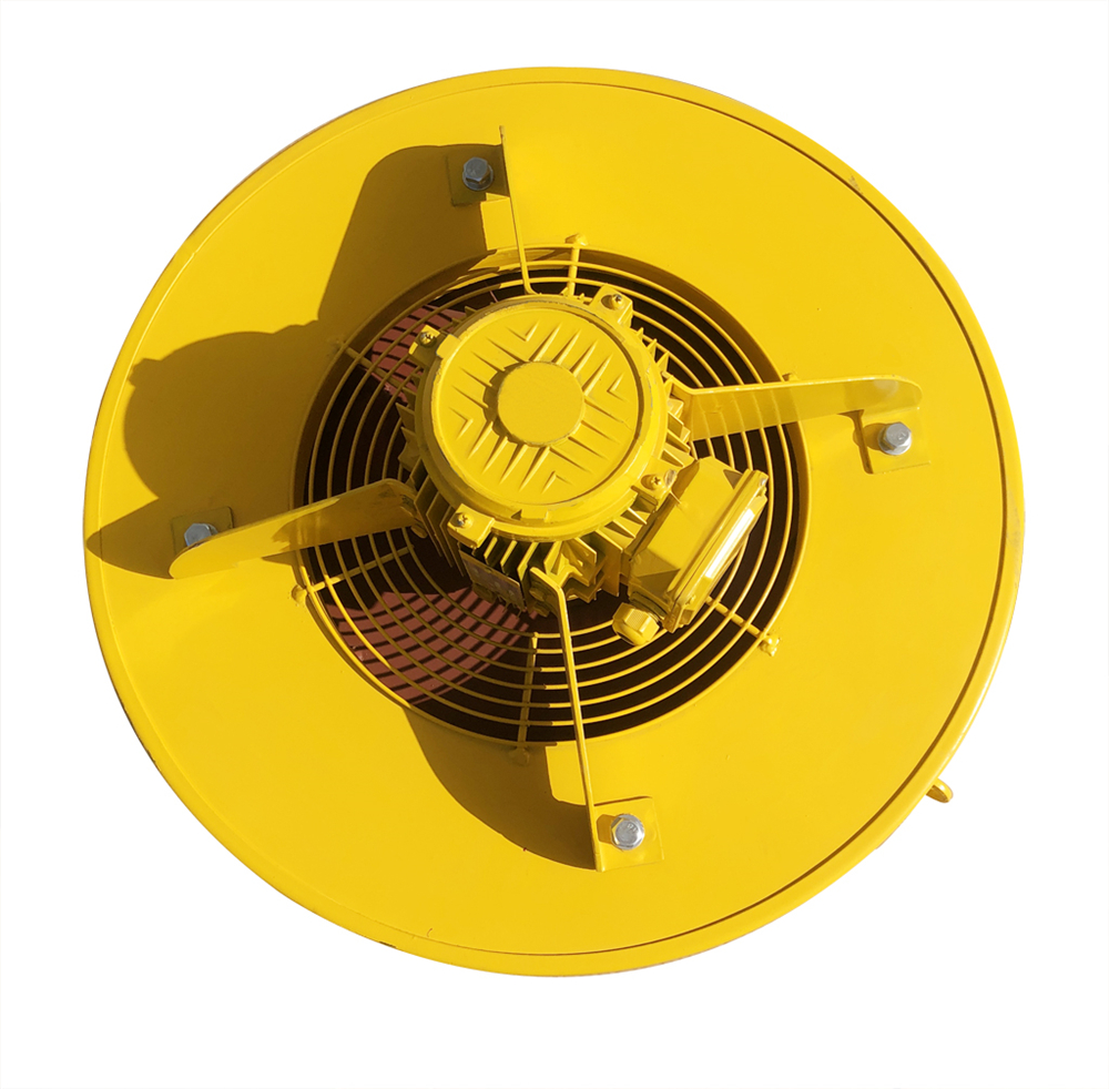 Manufacture Compact Power Iron Steel Axial AC Fan